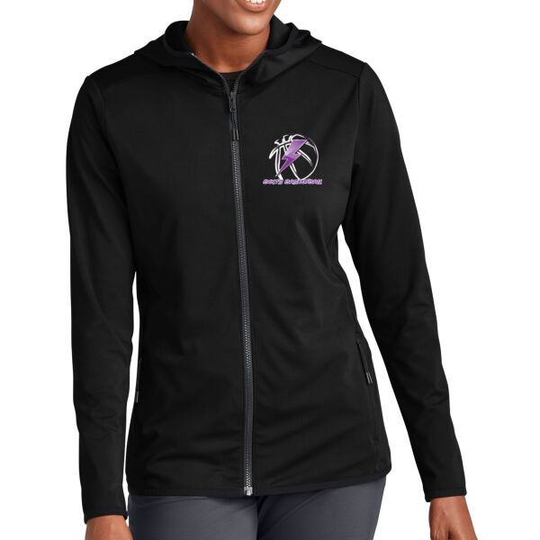 Bolts Basketball Ladies Circuit Hooded Full Zip Thumbnail