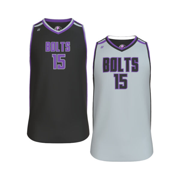Bolts Black & Grey Game Day Reverse Jersey Thumbnail