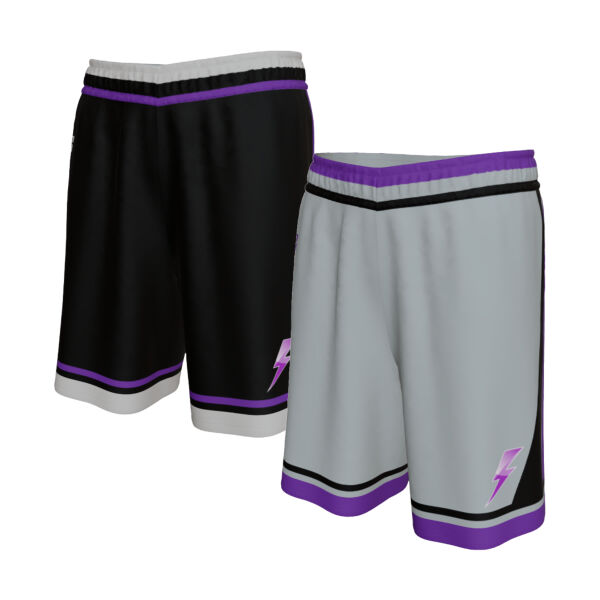 Bolts Black & Grey Game Day Reverse Short Thumbnail