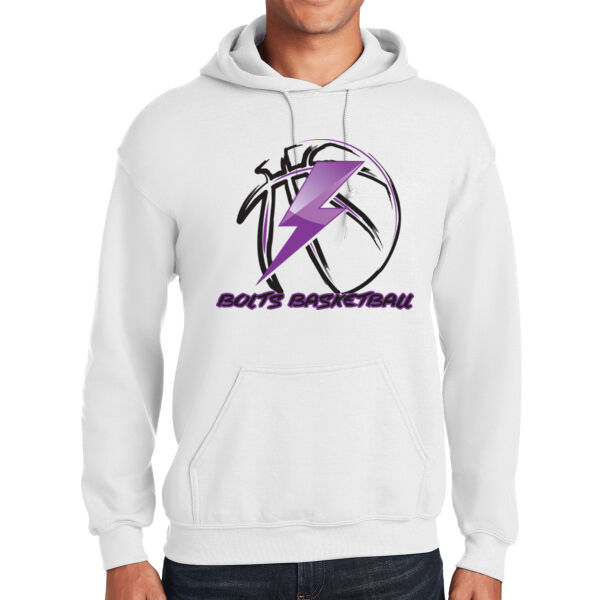 Bolts Basketball Cotton Hoodie - Heavy Blend Hooded Sweatshirt - Heavy Blend Hooded Sweatshirt Thumbnail