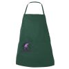 Caroline AL2B Butcher Style Cotton Twill Apron Forest Thumbnail